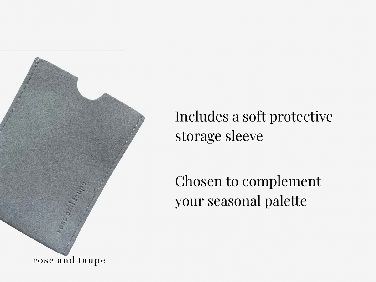 True Summer Color Analysis Wallet Card