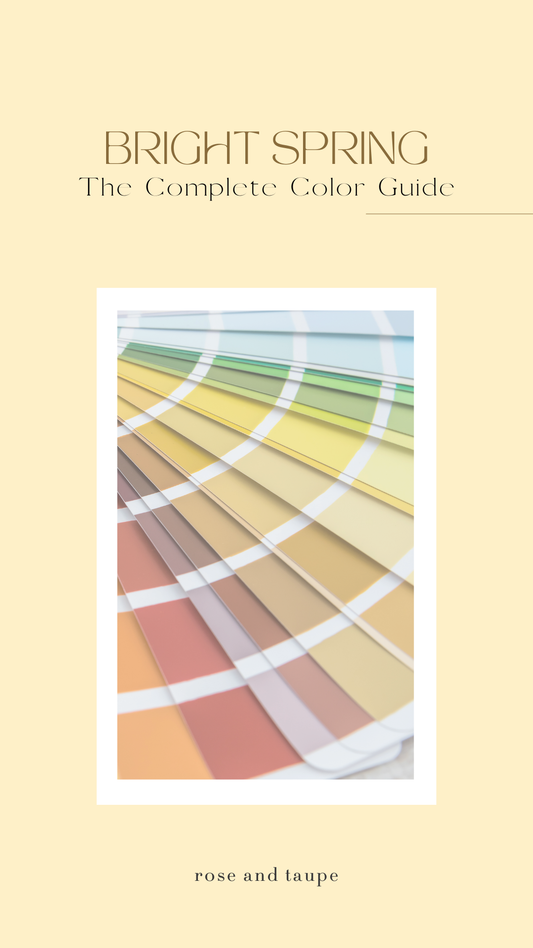 Bright Spring The Complete Color Guide