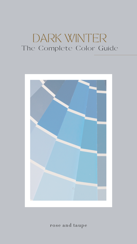 Dark Winter The Complete Color Guide