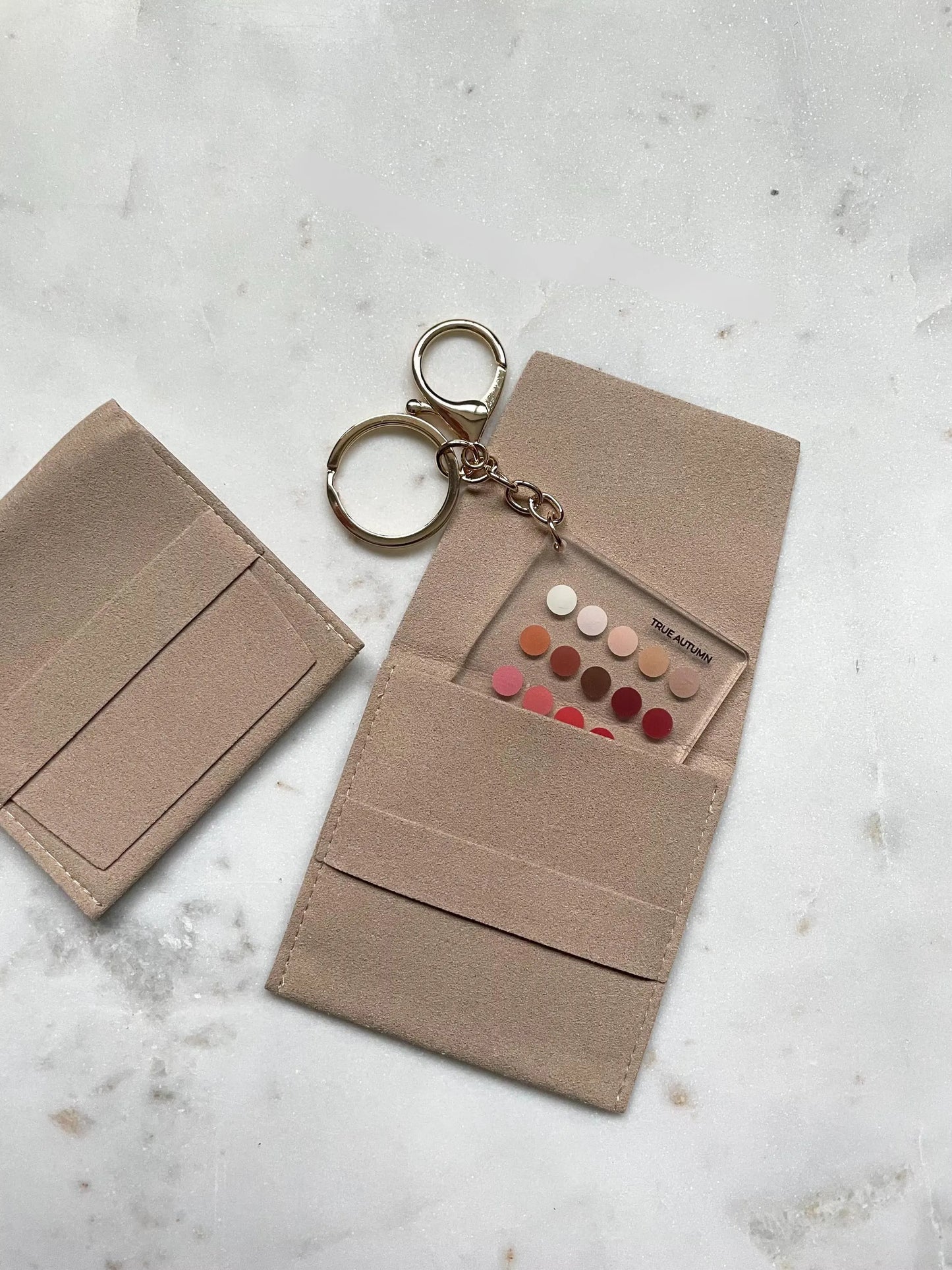 True Autumn Color Analysis Keychain