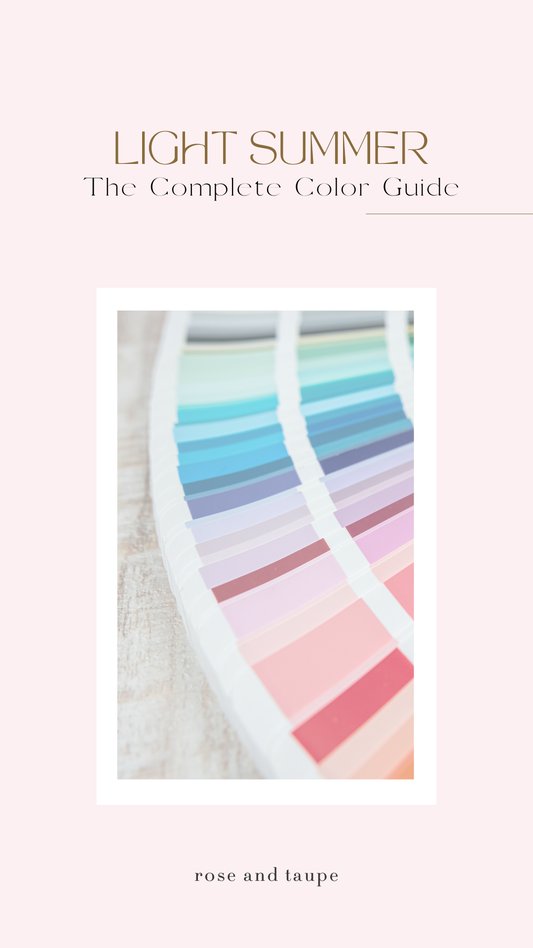 Light Summer The Complete Color Guide