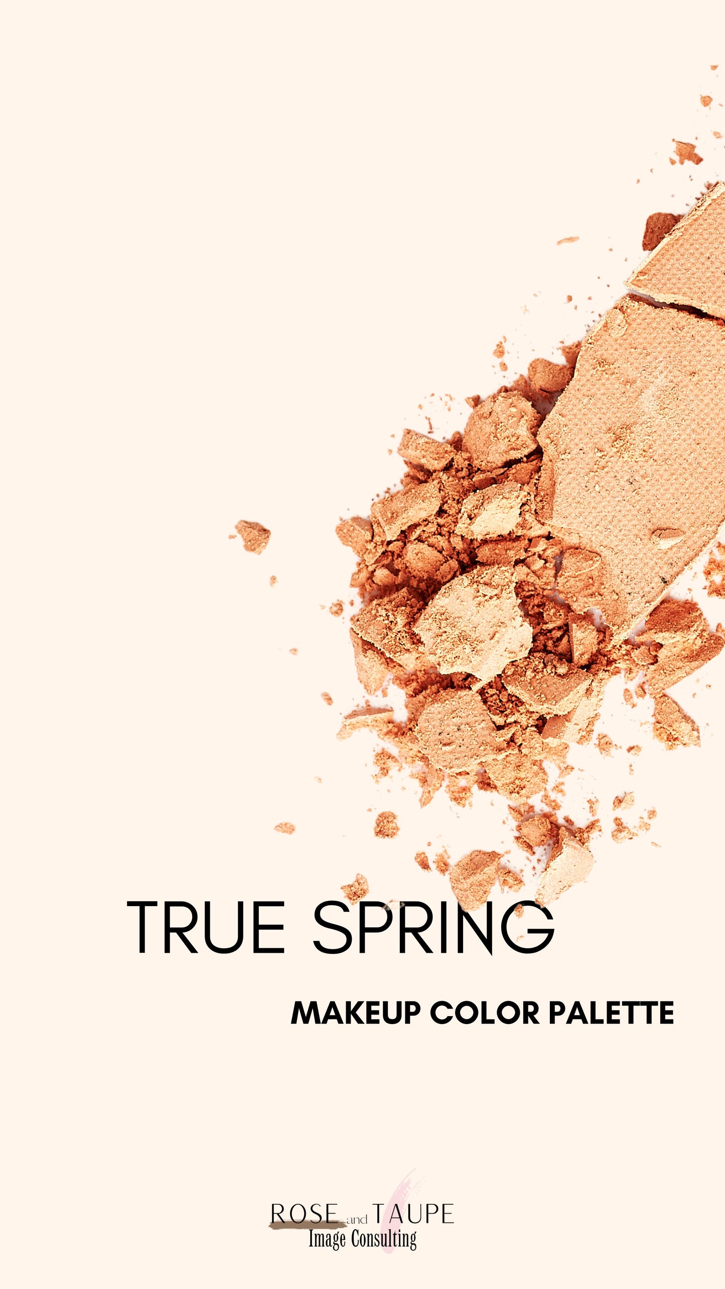 True Spring Makeup Color Palette