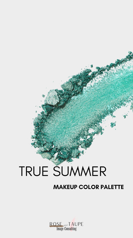 True Summer Makeup Color Palette